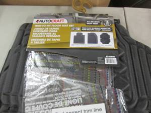 lot 351 image: Autocraft Trim to Fit Mat Set Retai...