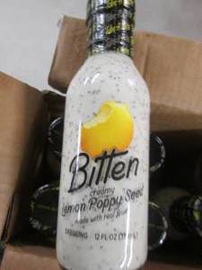 lot 352 image: 6-12 oz Bitten Creamy Lemon Poppy S...