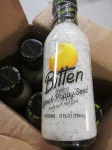 lot 354 image: 6-12 oz Bitten Creamy Lemon Poppy S...