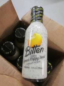 lot 355 image: 6-12 oz Bitten Creamy Lemon Poppy S...