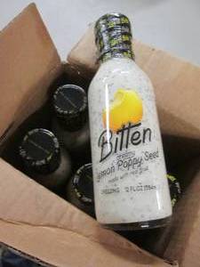 lot 357 image: 6-12 oz Bitten Creamy Lemon Poppy S...