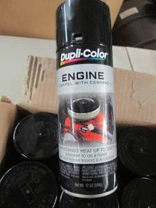 lot 364 image: 6- 12 oz Cans Dupli-Color Engine En...