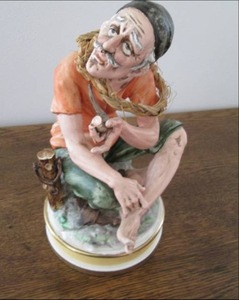 lot 49 image: Porcelain figure...