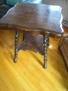 lot 78 image: Ornate wood table top 24 x 24...