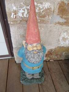 lot 95 image: Elf yard ornament...