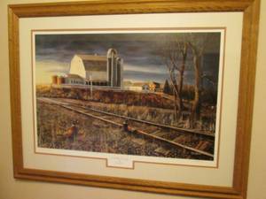 lot 143 image: At The Crossing by Jim Hansel...