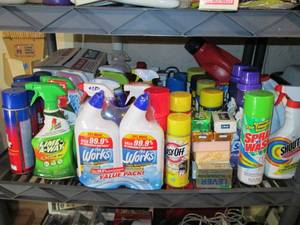 lot 156 image: Cleaning supplies...