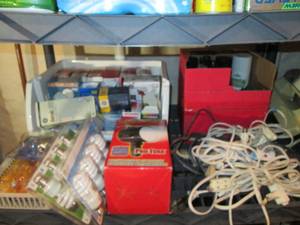 lot 157 image: Electrical and lighting - outdoor s...