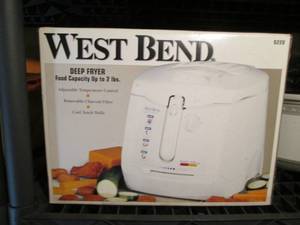 lot 161 image: West Bend deep fryer- unopened...