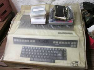 lot 176 image: Xerox electric typewriter with acce...