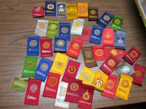 lot 197 image: Vintage ribbons...