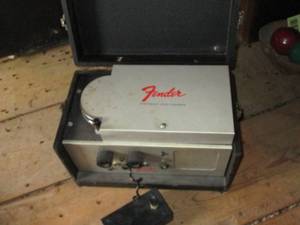 lot 215 image: Fender electronic echo chamber...