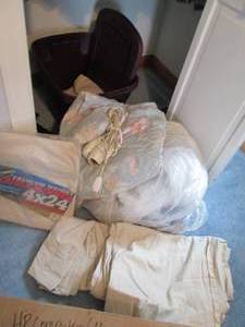 lot 236 image: Assortment of bedding, protective c...