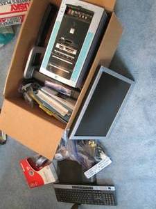 lot 237 image: HP Mediacenter PC with accessories...