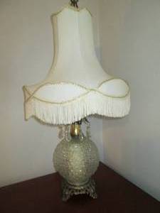 lot 243 image: Ornate lamp...