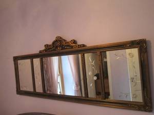 lot 530 image: Mirror, 53 x 22...