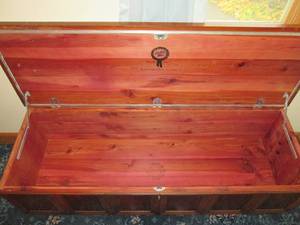 lot 537 image: Sweetheart chest by Lane...