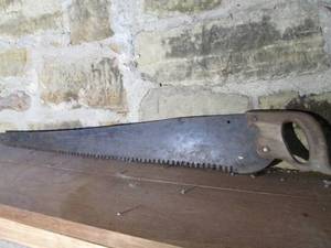 lot 558 image: 53 handsaw...