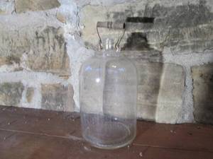lot 559 image: Antique glass jug...