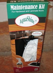 lot 604 image: Wood floor maintenance kit...