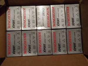 lot 252 image: Case of 10 Winchester X pert Target...