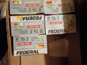 lot 257 image: Case of 5 Federal High Power Steel ...