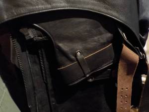 lot 299 image: Burton Leather Chaps size M...