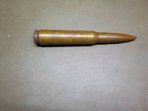 lot 322 image: Artillary Shell 50 gauge - Vintage...