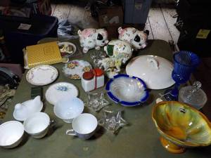 lot 357 image: Antique Glassware Lot...