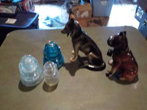 lot 358 image: 2 Vintage Dogs and more...
