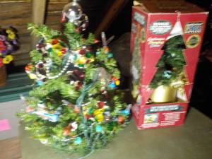 lot 432 image: 2 ft FiberOptic Christmas Trees...