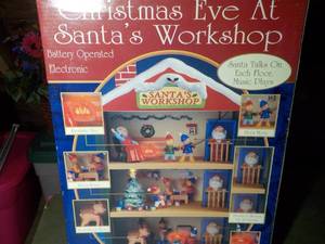 lot 436 image: Christmas Eve at Santas Workshop i...
