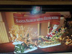 lot 443 image: Santas Sleigh with Reindeers...