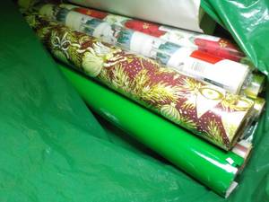 lot 454 image: Christmas Wrapping Paper...