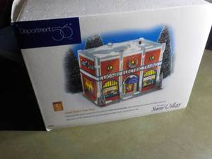 lot 456 image: Dept 56 Electric Train Snow Village...