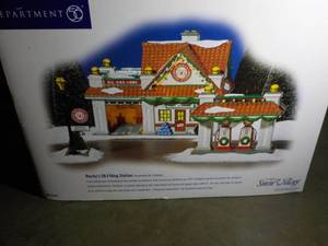 lot 476 image: Dept 56 Rockys Filing Station...