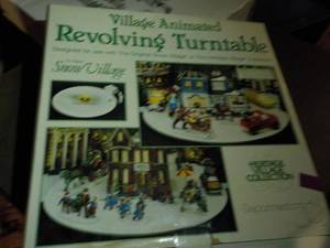 lot 482 image: Village Tradition Animated Turn Tab...