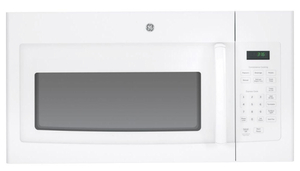 lot 9 image: GE 1.6 cu. ft. Over the Range Microwave in White