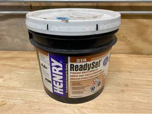 lot 42 image: HENRY 314 Ready Set 3.5 Gal. Premixed Mastic Adhesive