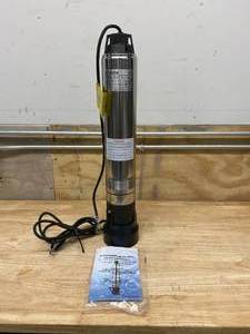 lot 53 image: XTREMEPOWERUS 12 HP Submersible 2-Wire Deep Well Water Pump 115-Volt, 150 ft. 25 GPM