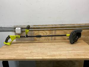 lot 54 image: RYOBI ONE 9 in. 18-Volt Lithium-Ion Cordless Battery Edger (Tool Only)