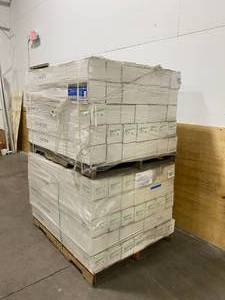 lot 62 image: STYLE SELECTIONS Lot of 70 Cases of-  5-in Saddle Oak Engineered Hardwood Flooring (22-sq ft).  1,540 total sq. ft.