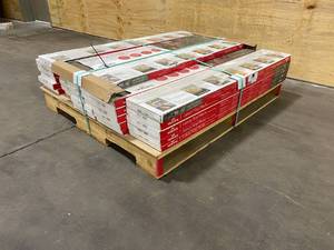 lot 66 image: MOHAWK Lot of 28 Cases of-  7-Piece 7.84-in x 47.8-in Country Barn Luxury Vinyl Plank Flooring.  510 total sq. ft.