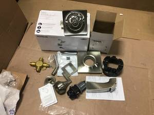 Katun 1-Handle 3-Spray Tub and Shower Faucet in Brushed Nickel (Valve Included) by KOHLER in good condition