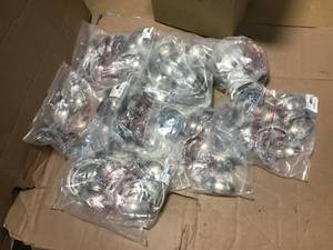 Essentials Contemporary 3 in. (76mm) Center-to-Center Satin Nickel Cup Drawer Pull (25-Pack) by Liberty&nbsp in good condition