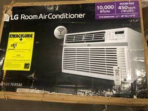 LG Electronics ENERGY STAR 10000 BTU 115-Volt Window Air Conditioner with Wi-Fi Control In good conditions