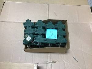 lot 2 image: Lot Of 12 T-shape 3 Outlet Wall Power Socket Splitter Plug Adapter  in good condition