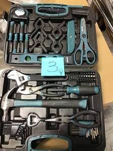 lot 3 image: Home Tool Kit  (76-Piece) by ANVIL in good condition