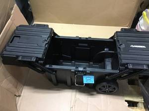 lot 8 image: 25 in. Cantilever Rolling Tool Box by Husky  in good condition
