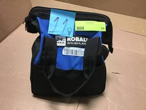 lot 11 image: Kobalt 24-Volt Max 12-in Brushless Cordless Drill (Charger Included and 1-Battery Included  in good condition